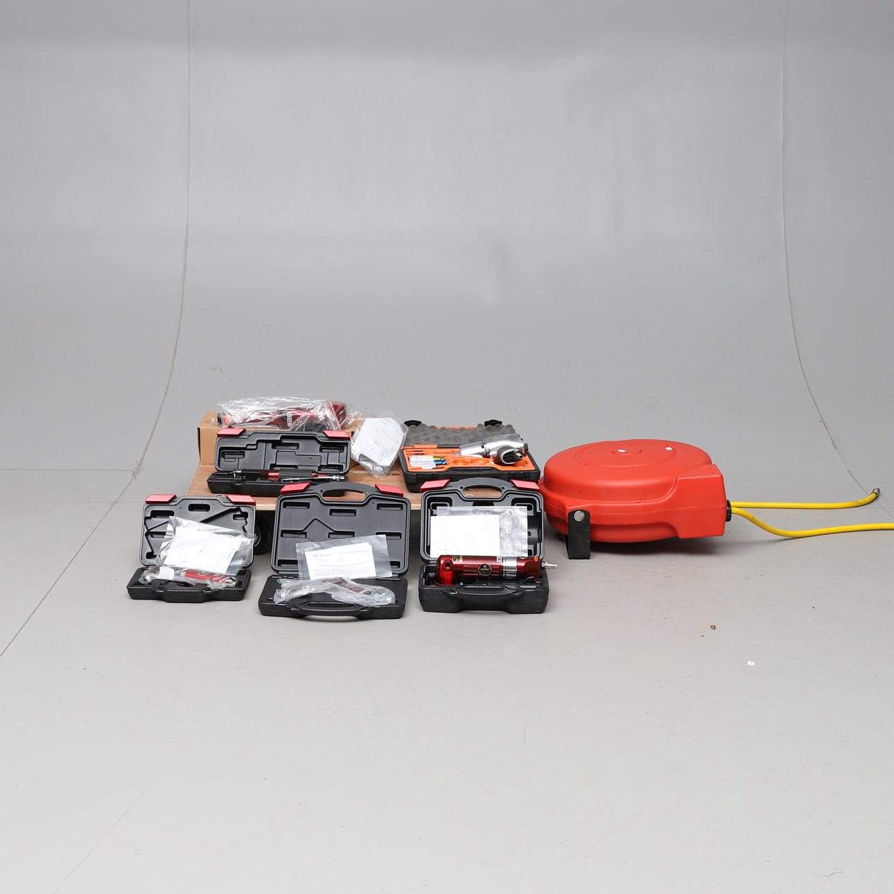 HERRAMIENTAS, 6 partes, para compresor de aire.