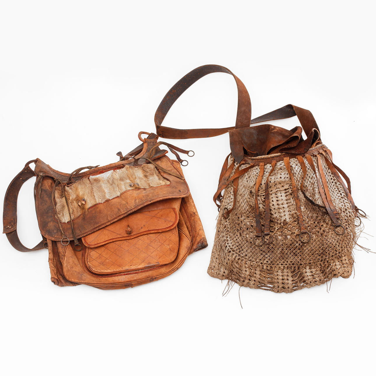 BOLSOS DE CAZA, 2 uds, 18/1900.