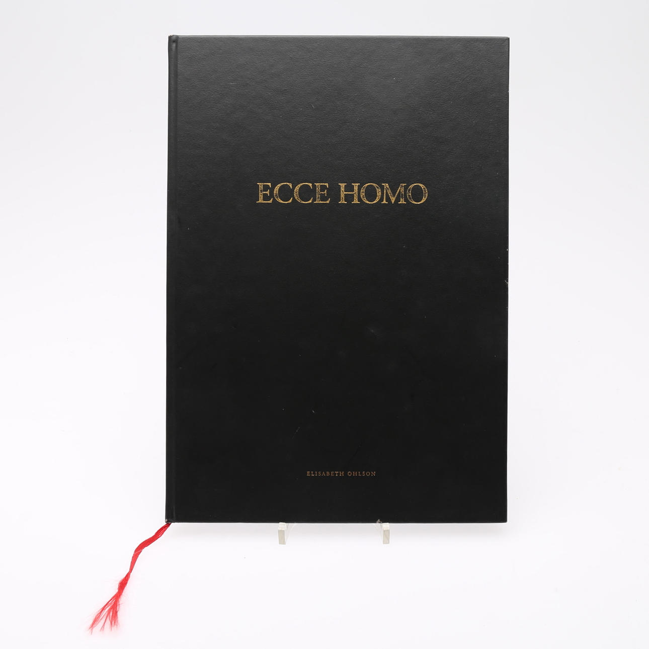 EL LIBRO PARA LA EXPOSICIÓN DE ELISABETH OHLSON ECCE HOMO 1998.