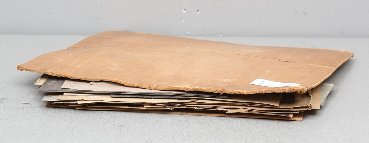 MÖNSTERSKISSER, ca 50 st, Ester Karlsson, akvarell m.fl tekniker.