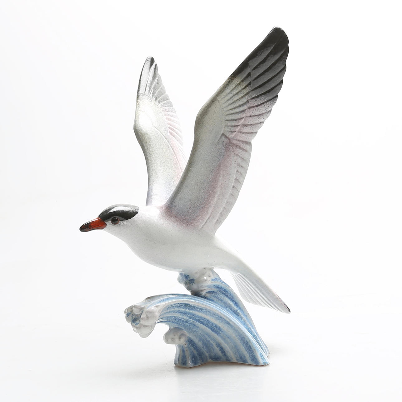 GLÜCKLICHE MÖWE, Keramik, Nittsjö, 1900.