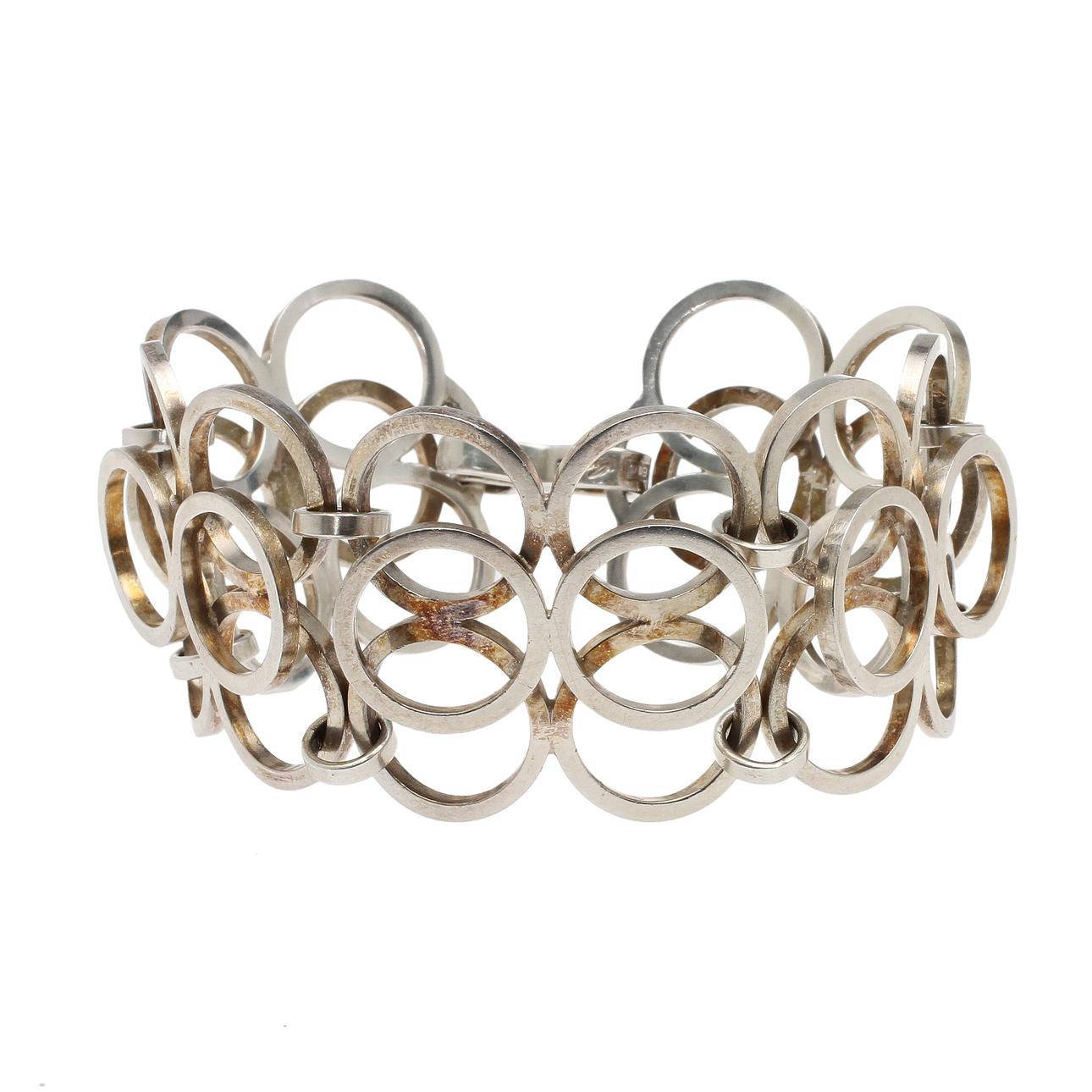 CECILIA JOHANSSON. ARMLÄNK silver, Göteborg 1979.