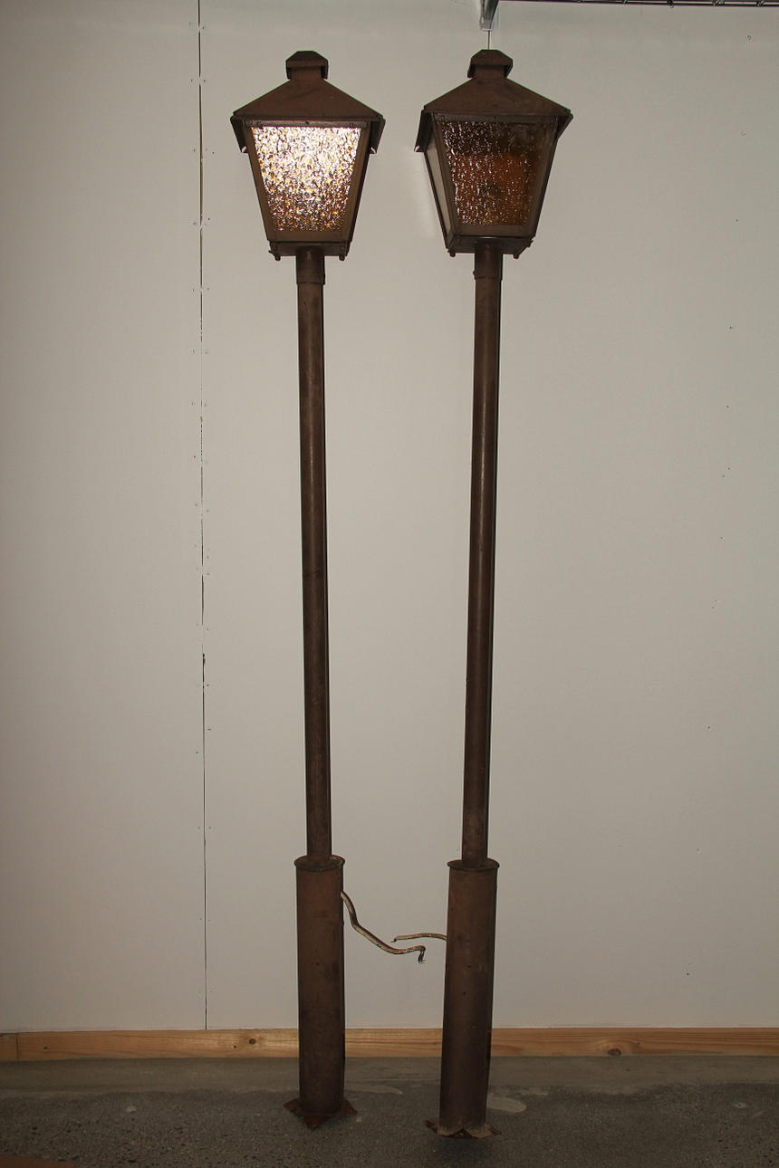 LAMP PILLARS, 2 pcs.