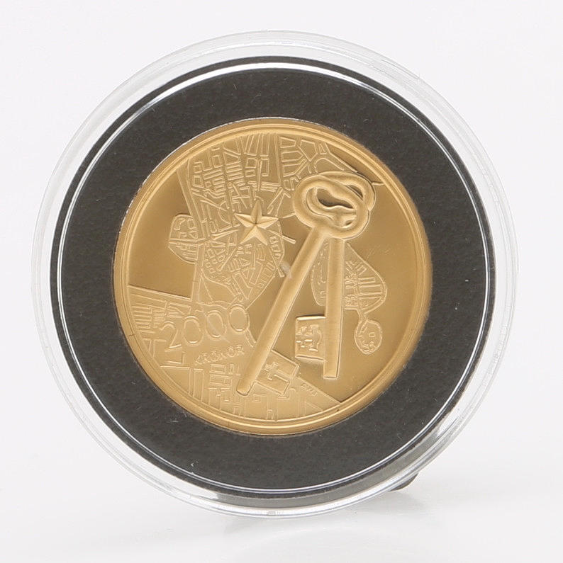 MINNESMYNT, STOCKHOLMS SLOTT 250 ÅR.