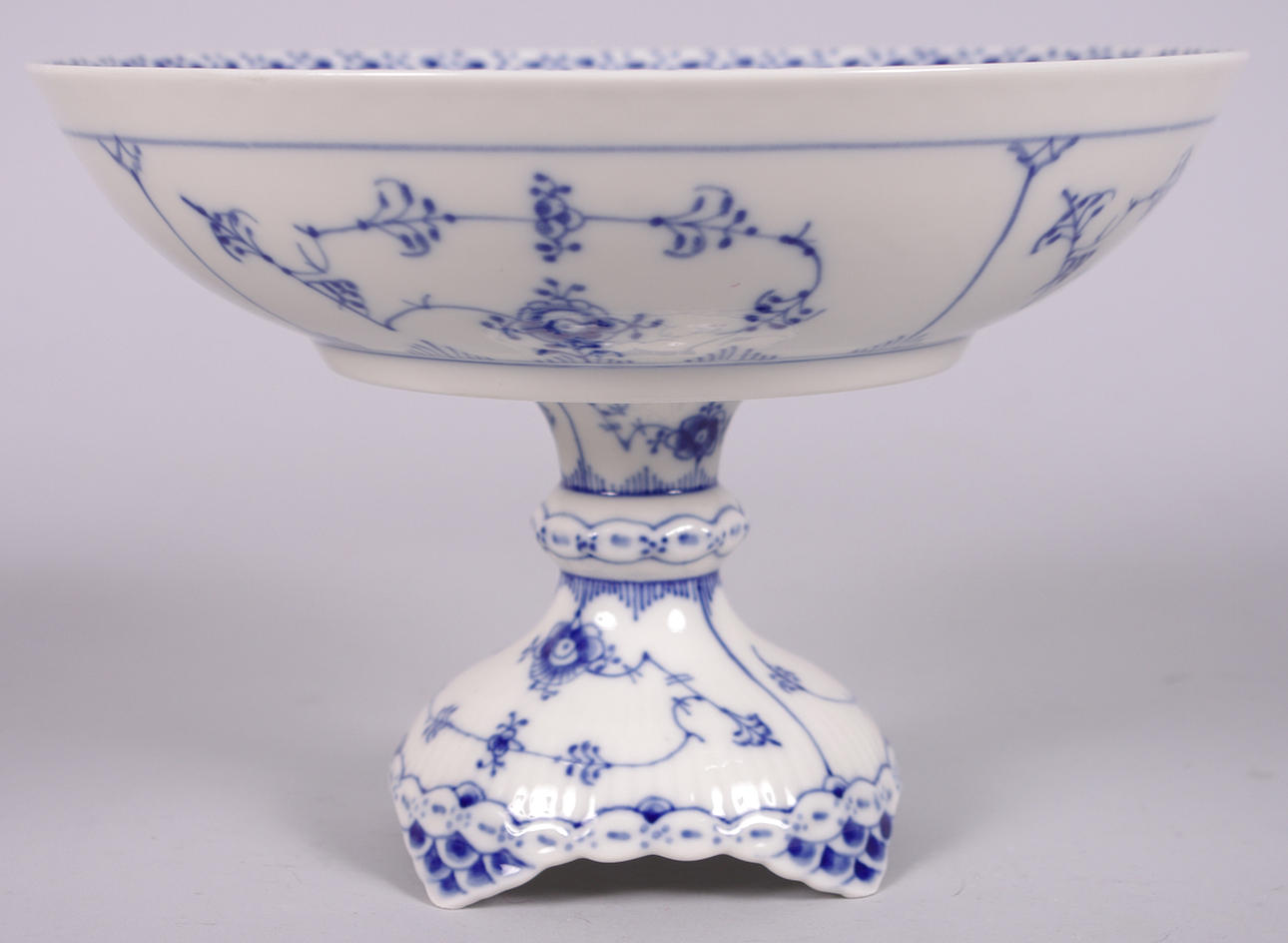 SKÅL PÅ FOT, "Musselmalet", Royal Copenhagen.