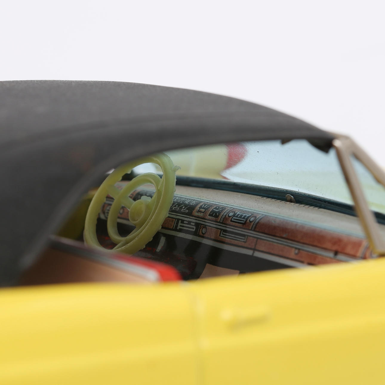 ASAKUSA TOY, Buick, tin, yellow and black, Japan, 1960s