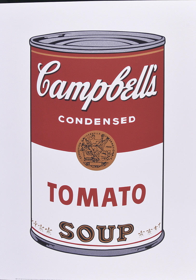 ANDY WARHOL. Efter. Gicleetryck.