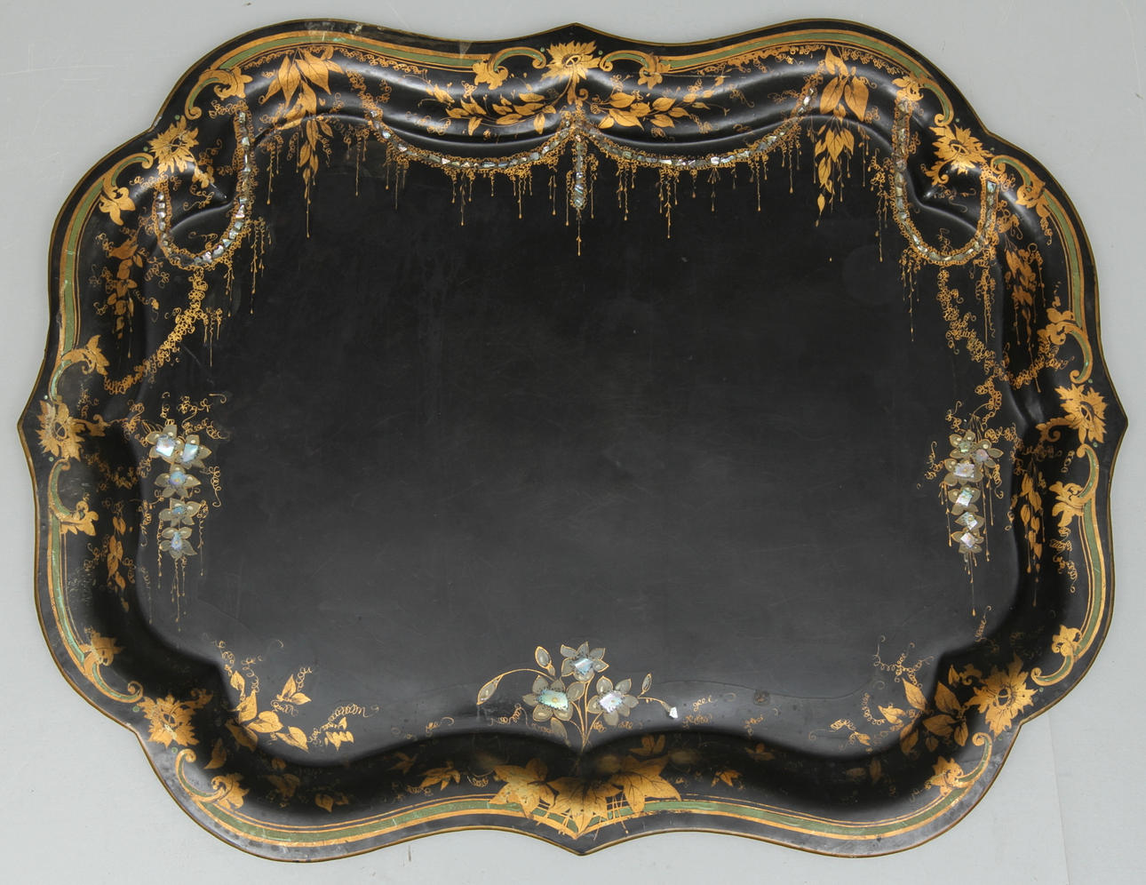 BRICKA, plåt, 1800-tal.