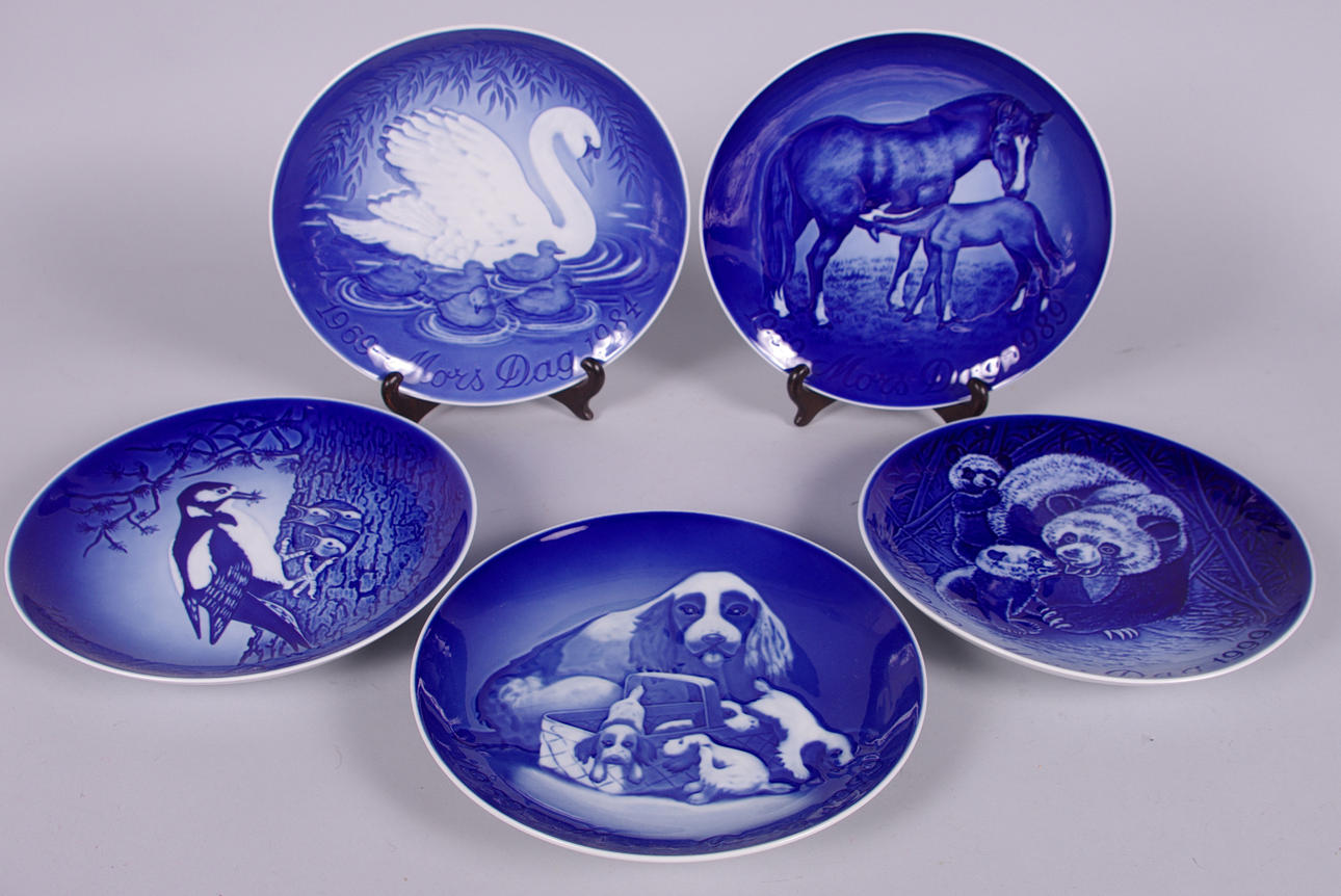 MORSDAGSTALLRIKAR, 5 jubileumsutgåvor, Bing & Gröndal.