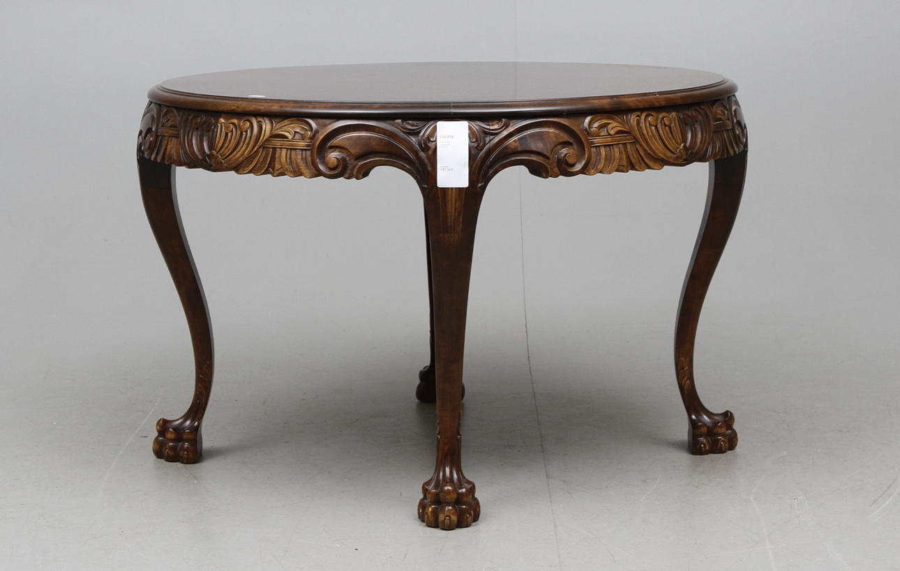 SOFFBORD, Chippendale-stil, 1930-tal.