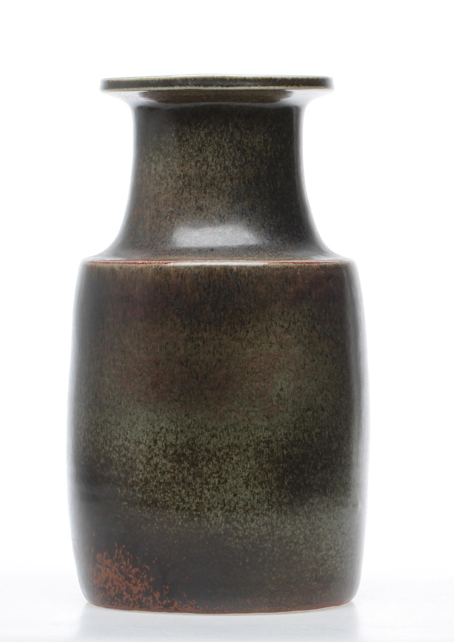 GOLVVAS, stengods, Stig Lindberg, Studiohanden, Gustavsberg.