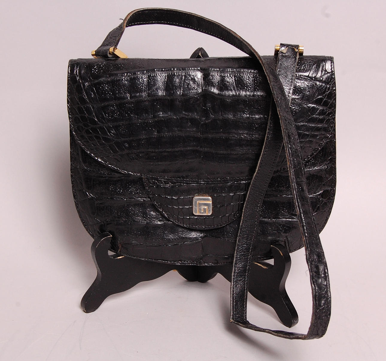 VÄSKA, skinn Guy Laroche, Paris.