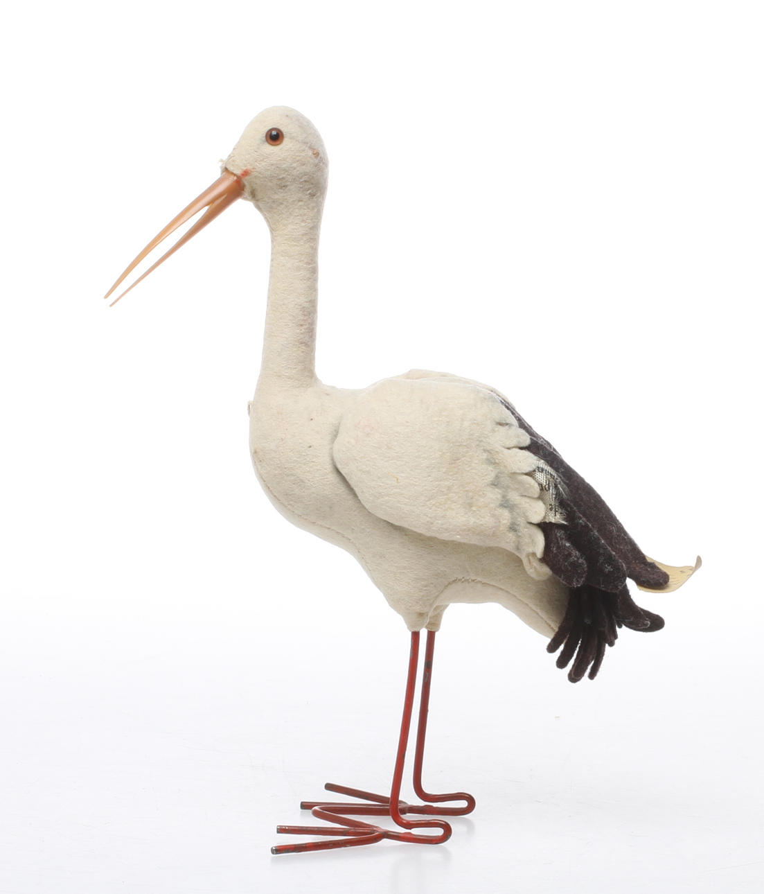 STEIFF Stork Adebar nr 1117, Tyskland. 1900-talets mitt.