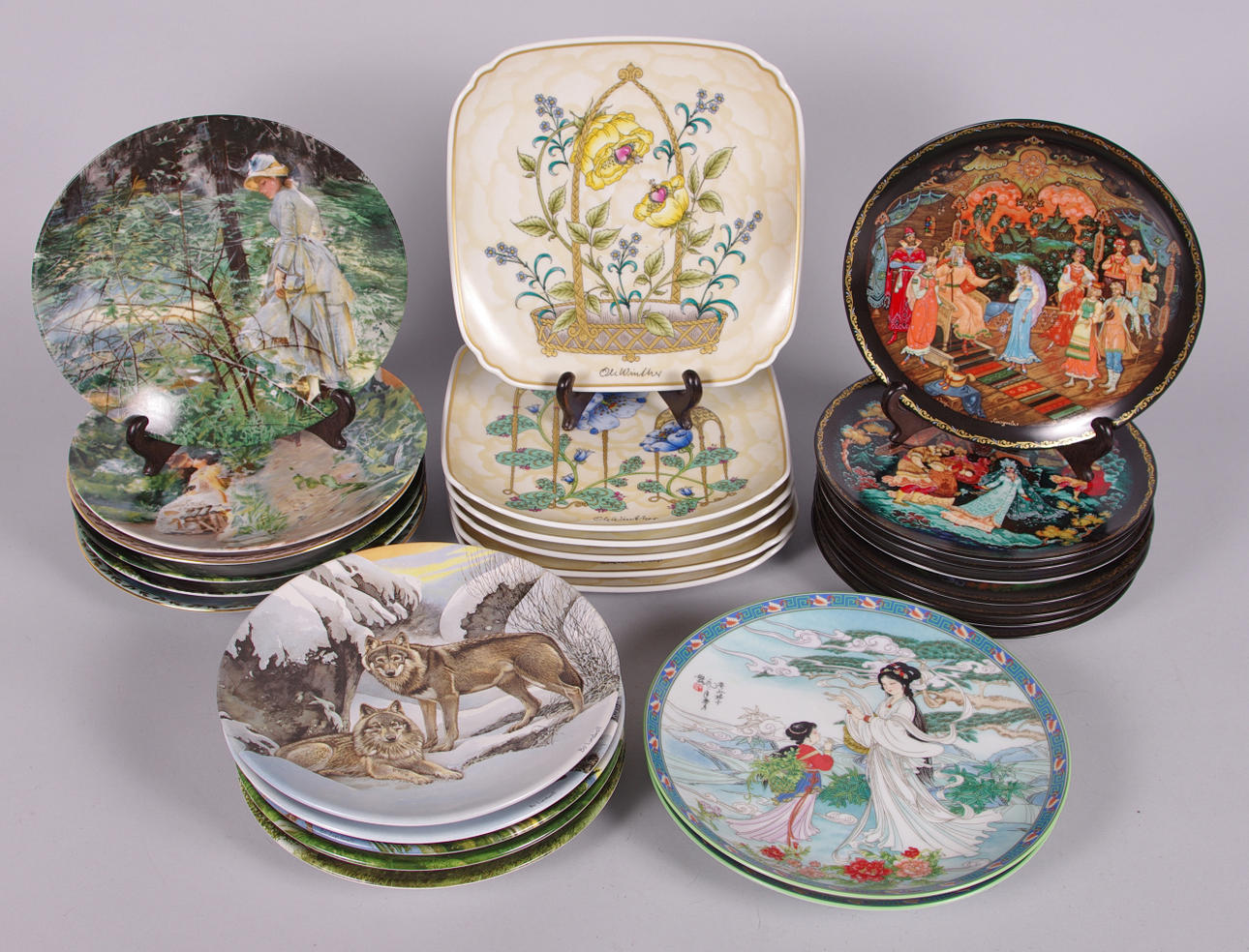 SAMLARTALLRIKAR, 5 olika modeller bl.a Rörstrand och Höganäs.