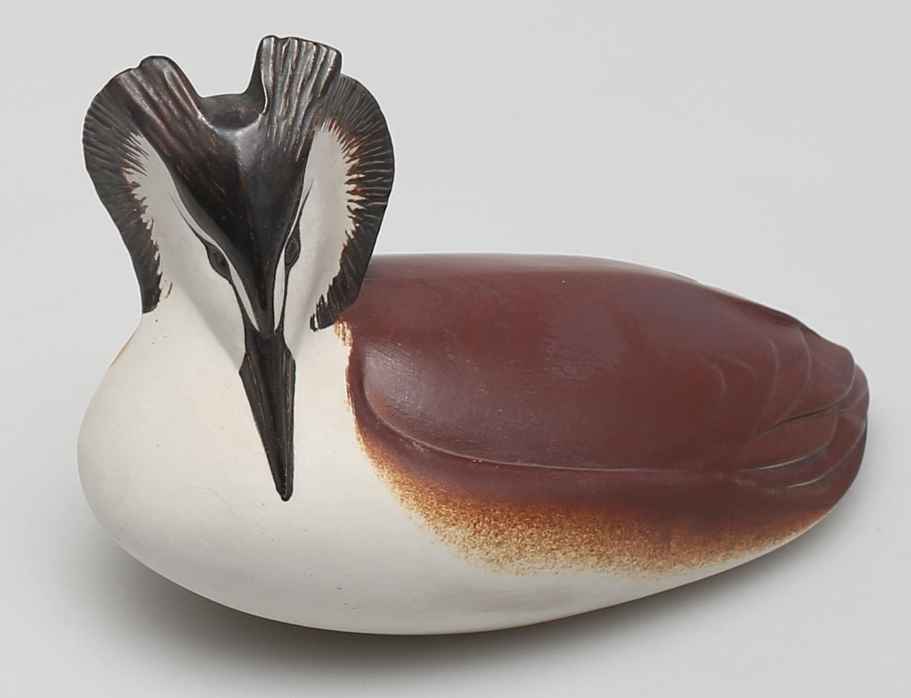 PAUL HOFF. Skäggdopping. Stengods, Paul Hoff, Gustavsberg, Sweden. 1900-talets andra hälft.