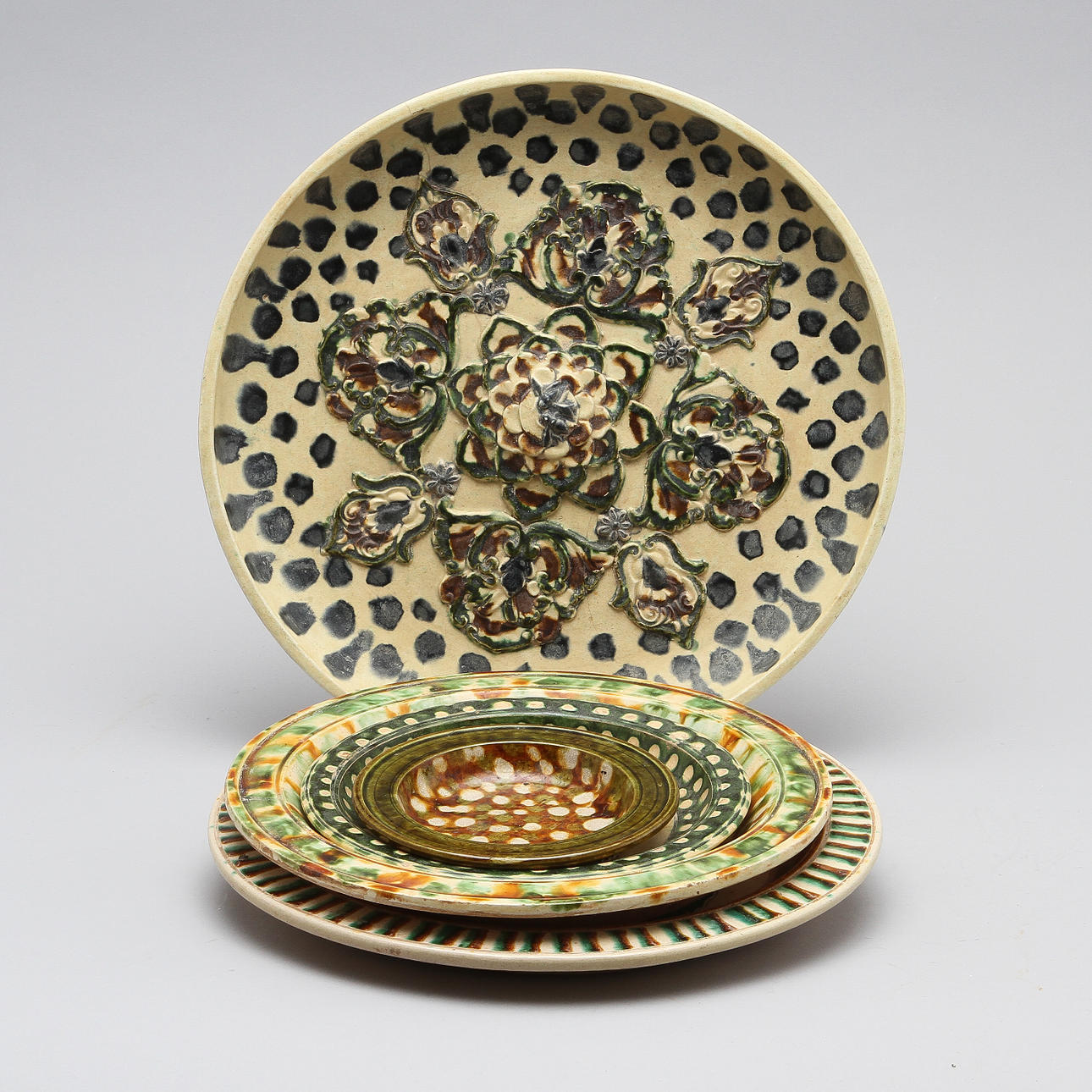 FAT, 5 st, lergods, Kina, Tangstil.