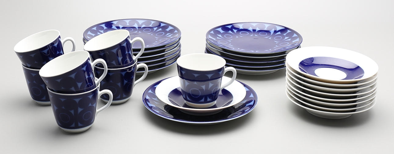 SERVISDELAR (28), Rörstrand, "Agda", 1966-75.