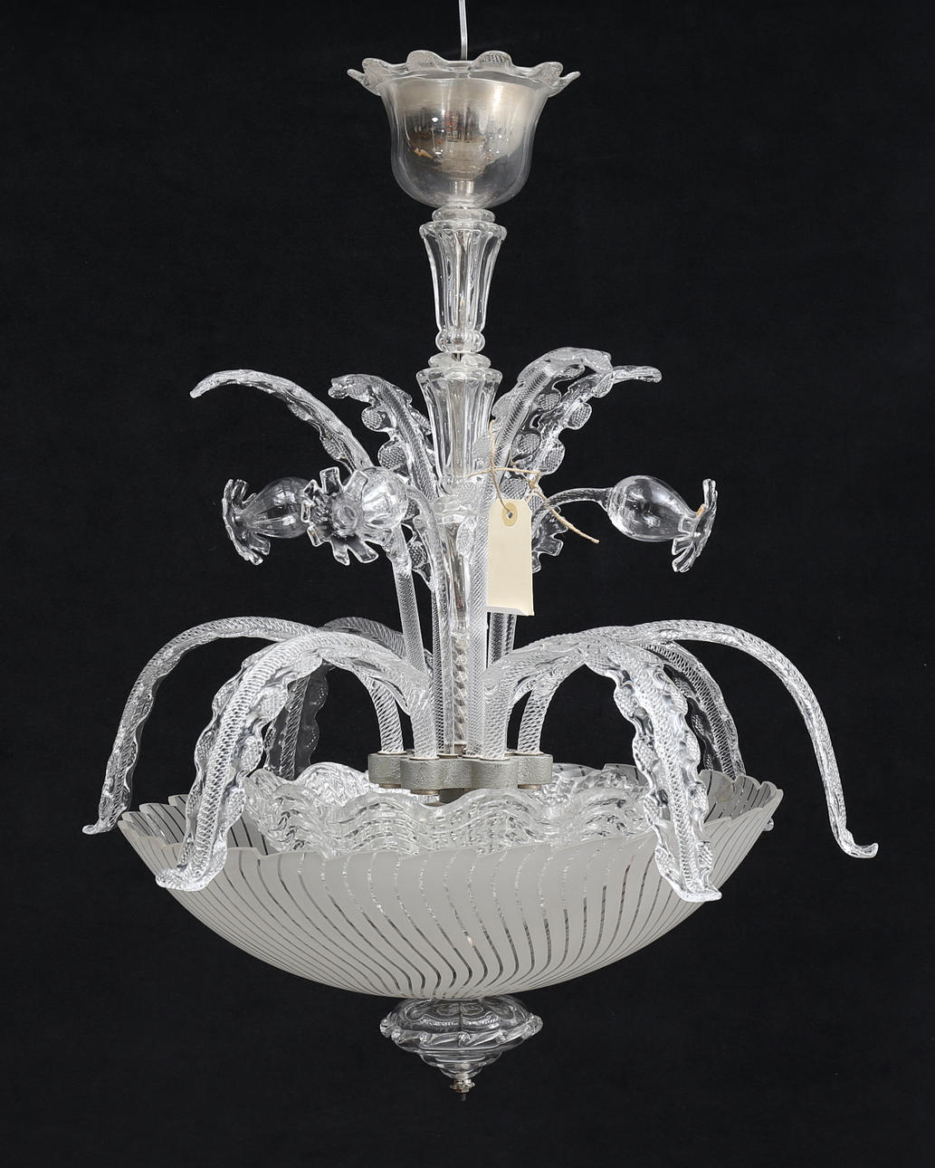 TAKKRONA, Orrefors, 1930/40-tal.