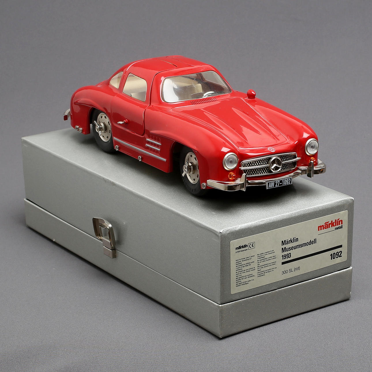 Märklin - Mercedes-Benz 300 SL No. 81092 - Wind-up Tin Toy 1990 1999 Germany