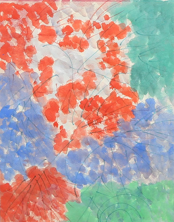 NELL WALDEN. ACUARELA, COMPOSICIÓN.