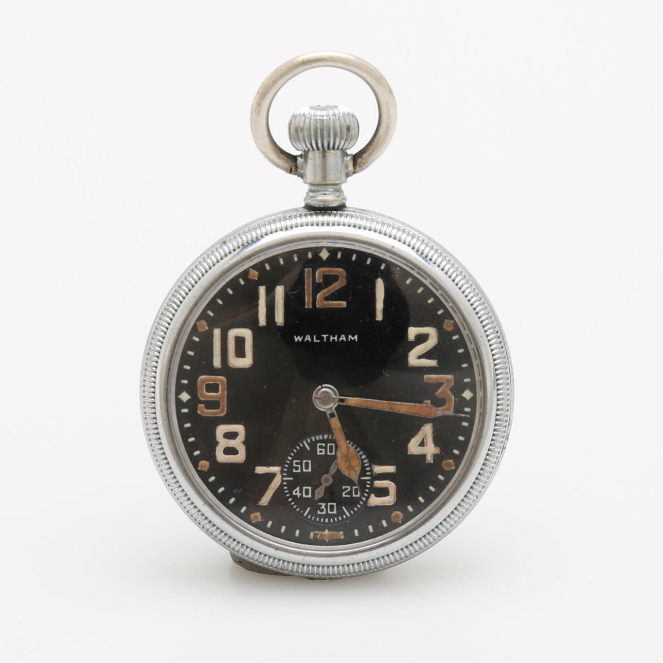 MILITARY POCKET WATCH, WALTHAM.