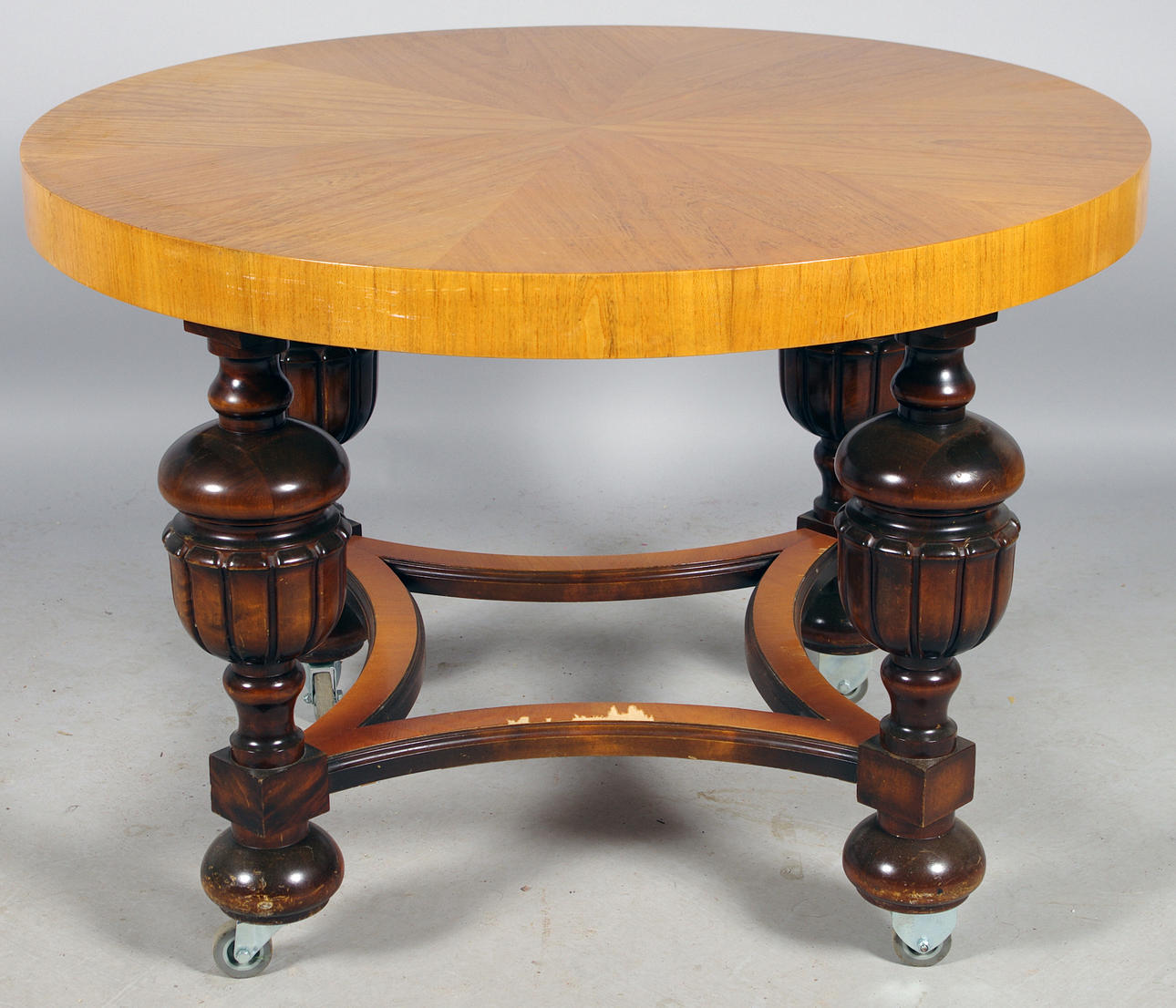 SOFFBORD, alm/björk, 30/40-tal.