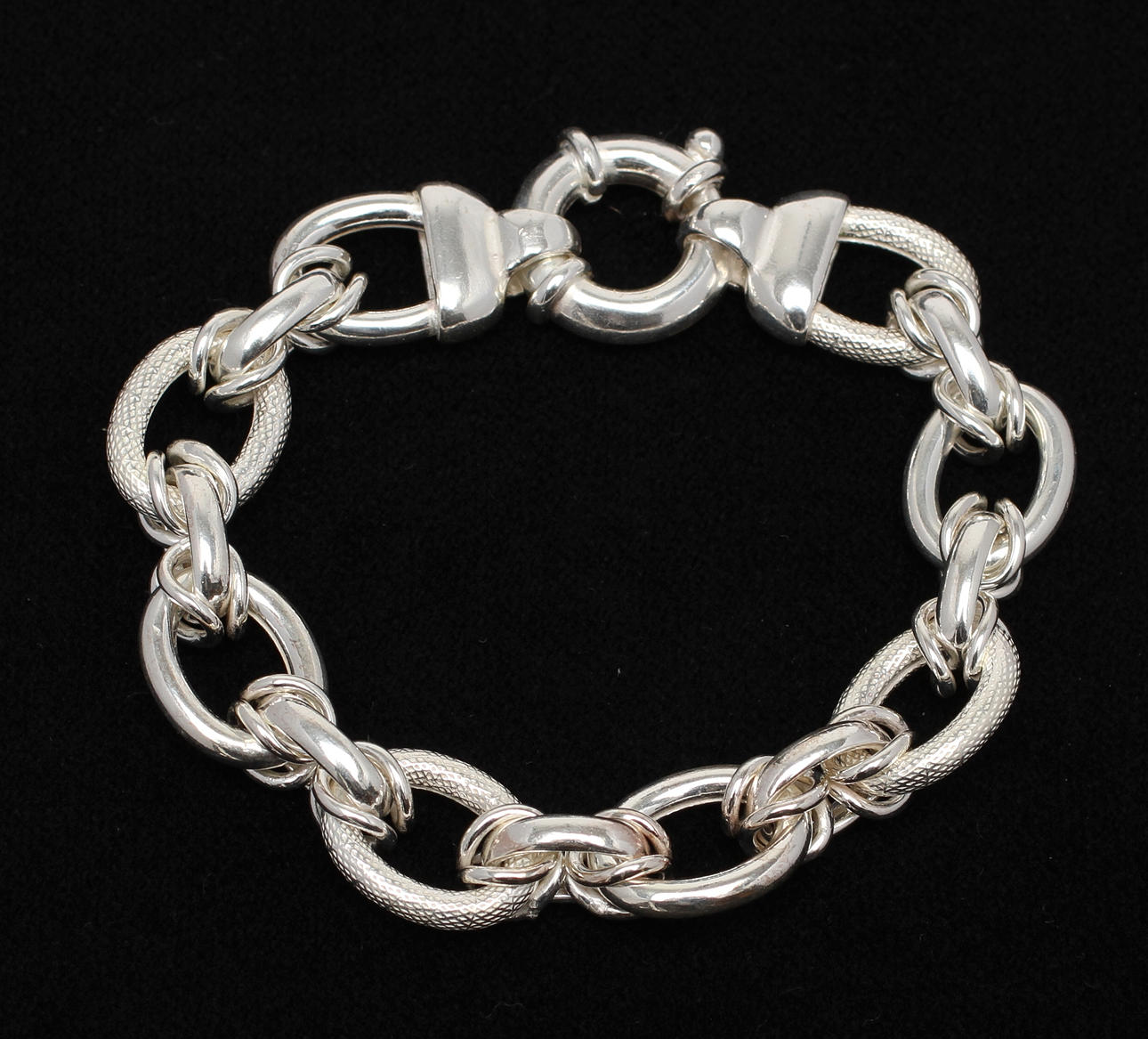 ARMBAND, silver, Engelbert, 1900/2000-tal.