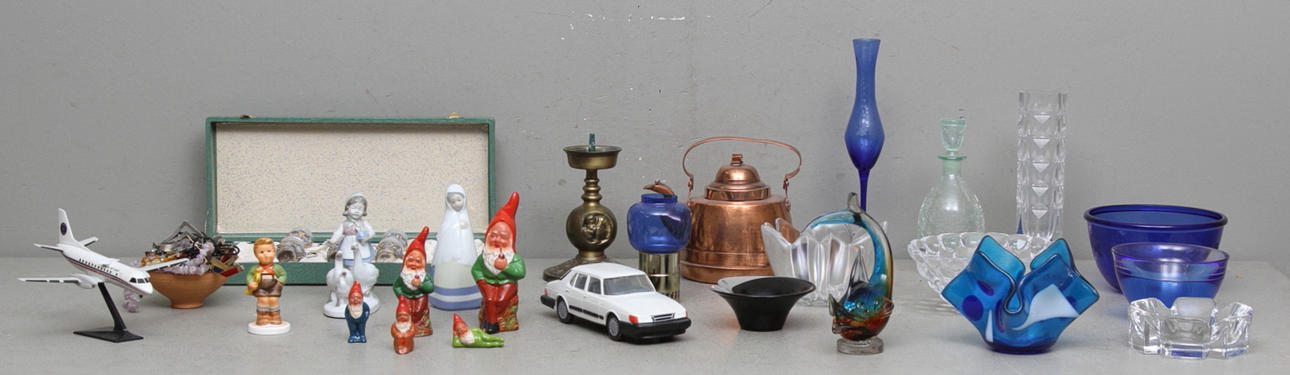 DIVERSE, 1900-tal, bl.a. Orrefors.