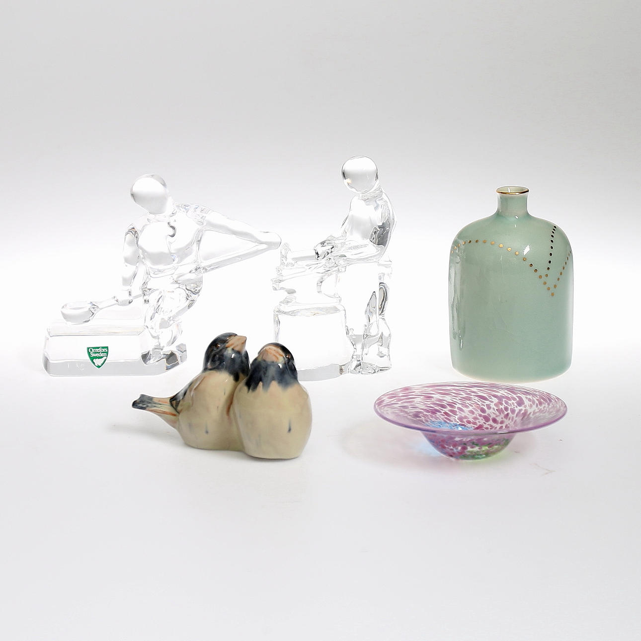 PARTI GLAS och KERAMIK, 5 delar, 1900-talet andra del.