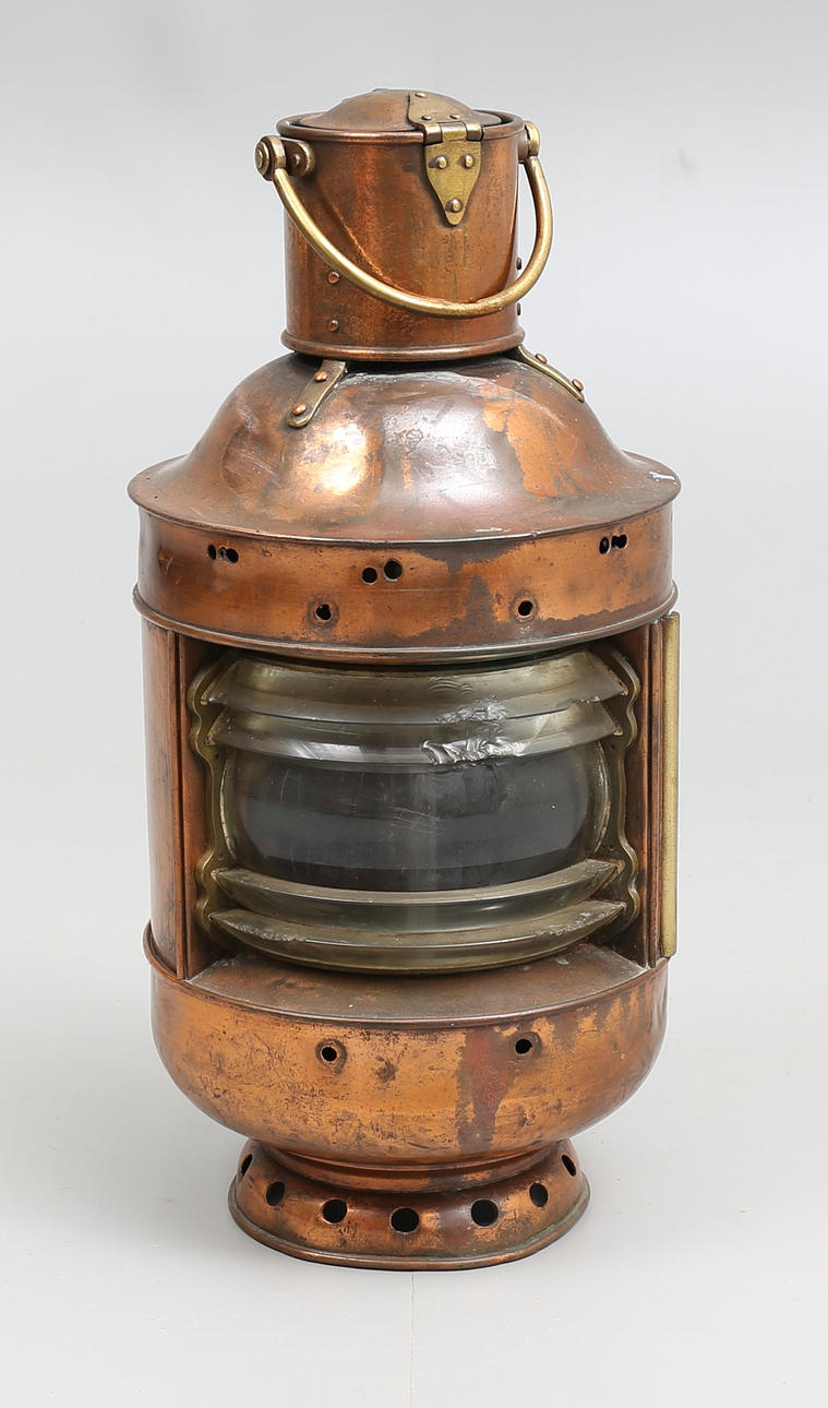 LANTERNA, koppar, 1800-tal.