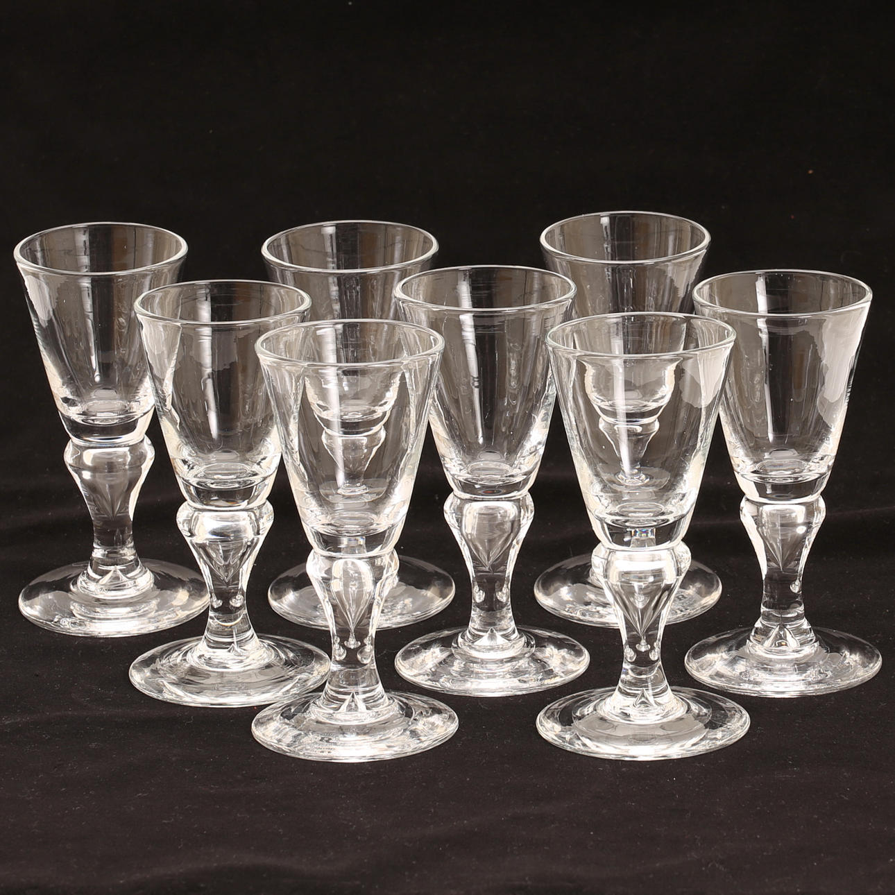 VINGLAS, 8 st, "Slottet", Reijmyre.