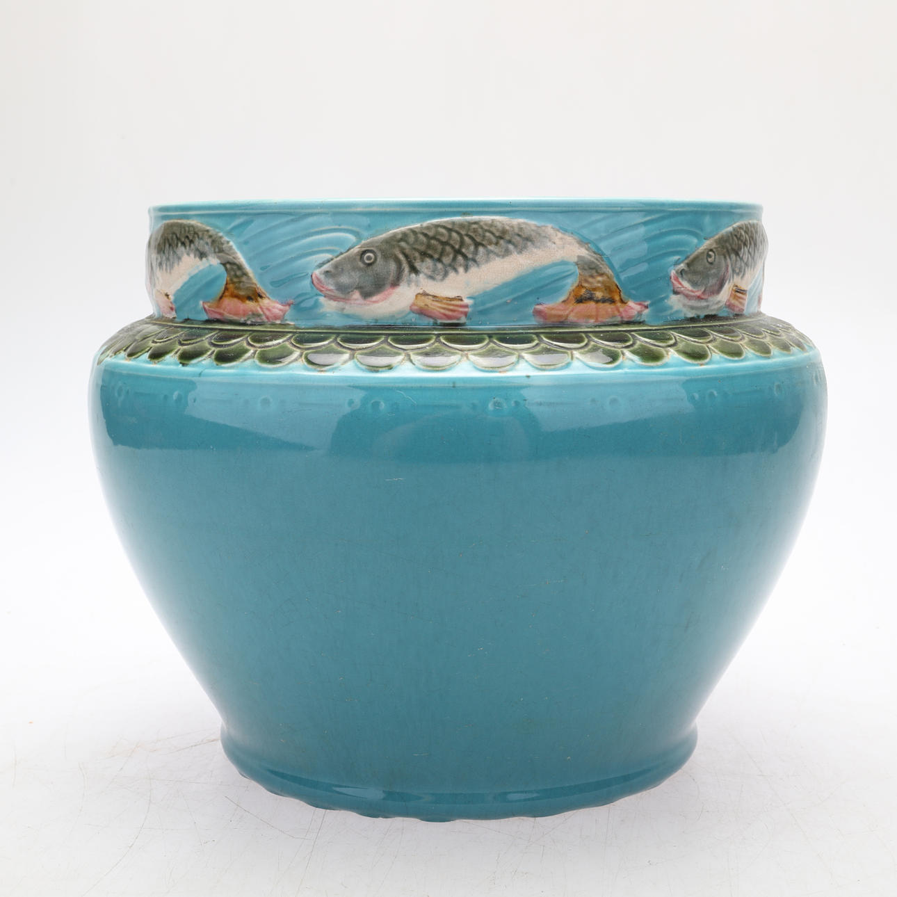 ALF WALLANDER. ytterfoder, majolika, Rörstrand,1800/1900-tal.