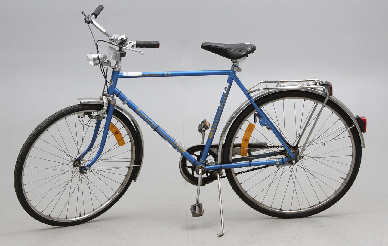 Herrcykel Puch. 1970-80-tal.