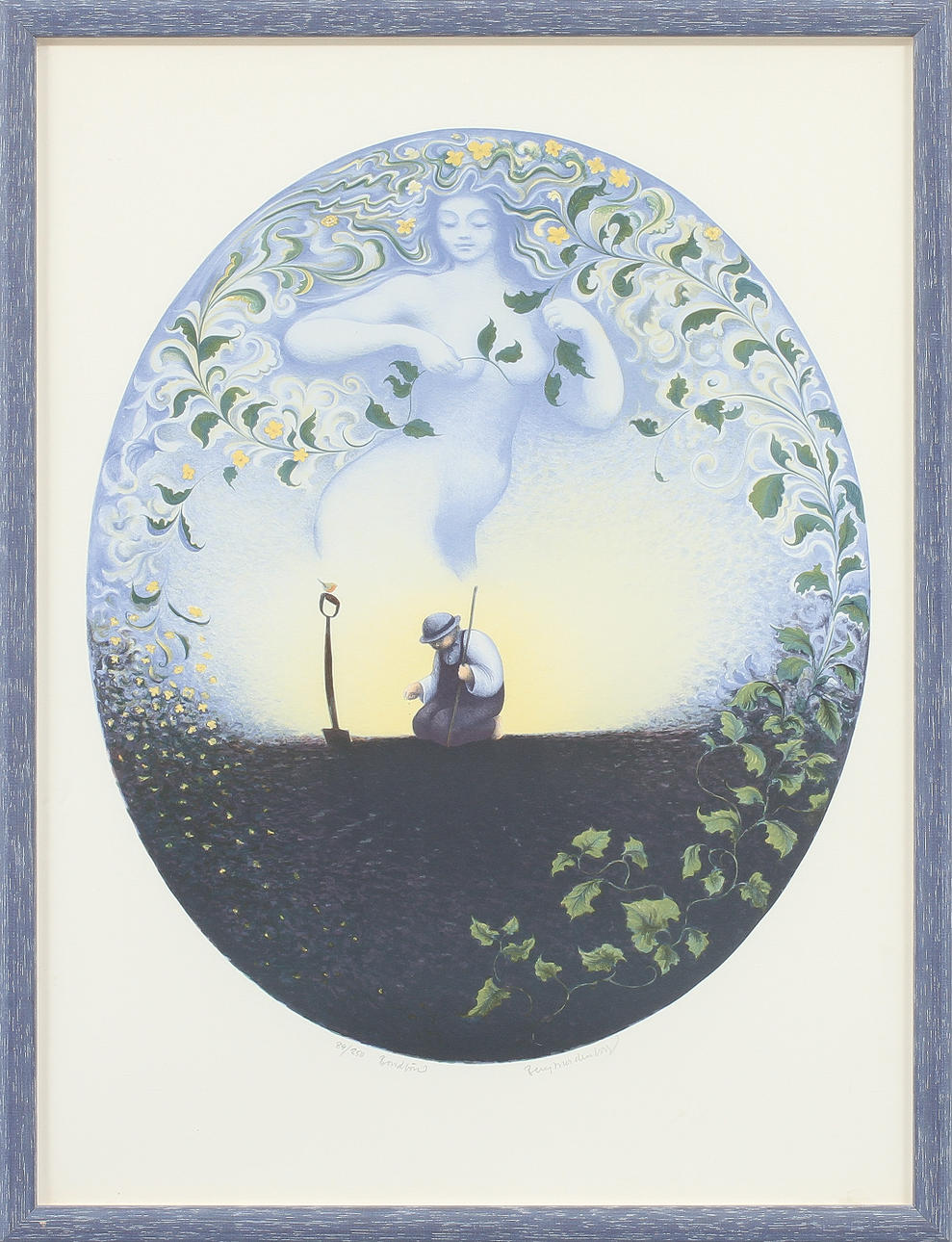 BENGT NORDENBORG, litografi, sign o numr 84/250.