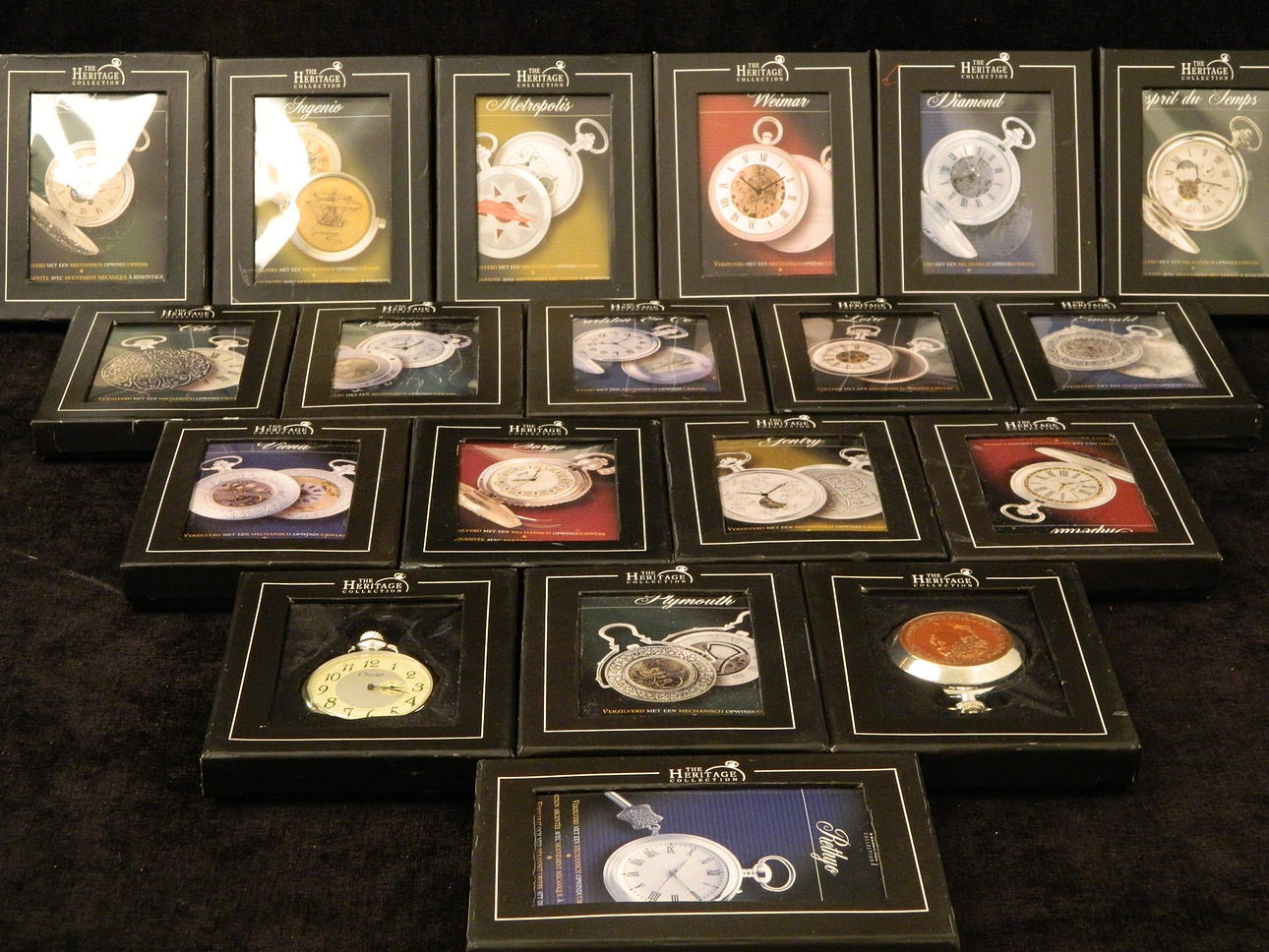 FICKUR 19 stycken olika. Ur samlarserien The Heritage collection.