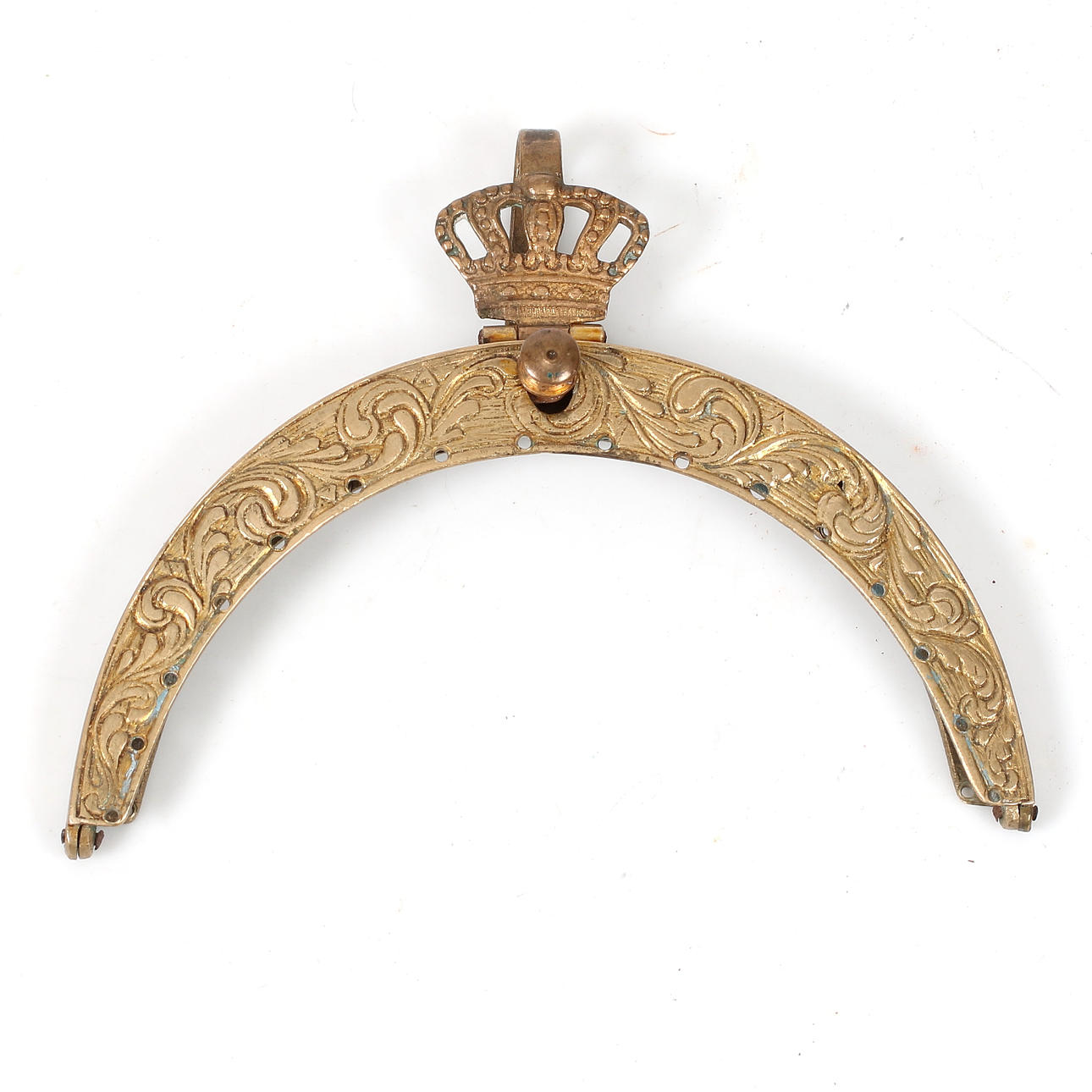 BAG BAG, metal, 18th century.