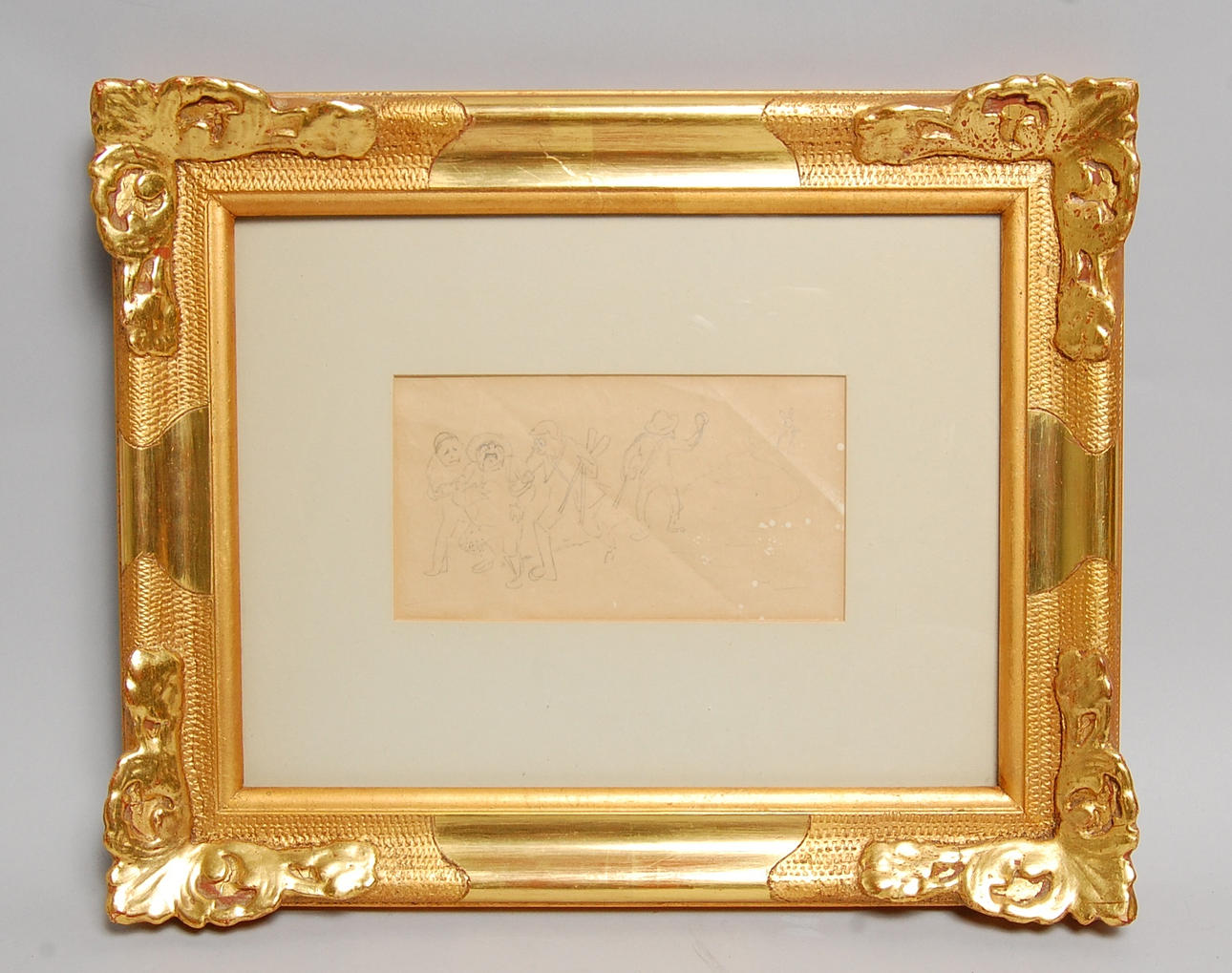 BRUNO LILJEFORS. TILLSKRIVEN. 1860-1939, originalteckning, intygas A tergo.