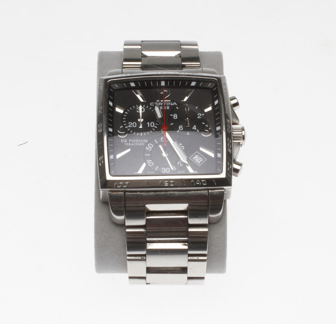 HERRARMBANDSUR, Certina DS Podium i originalask.