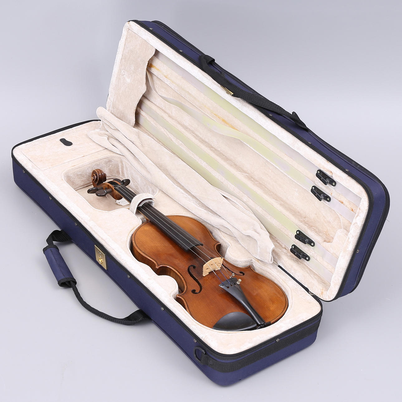 VIOLIN i taske, David Tecchler, Italien.