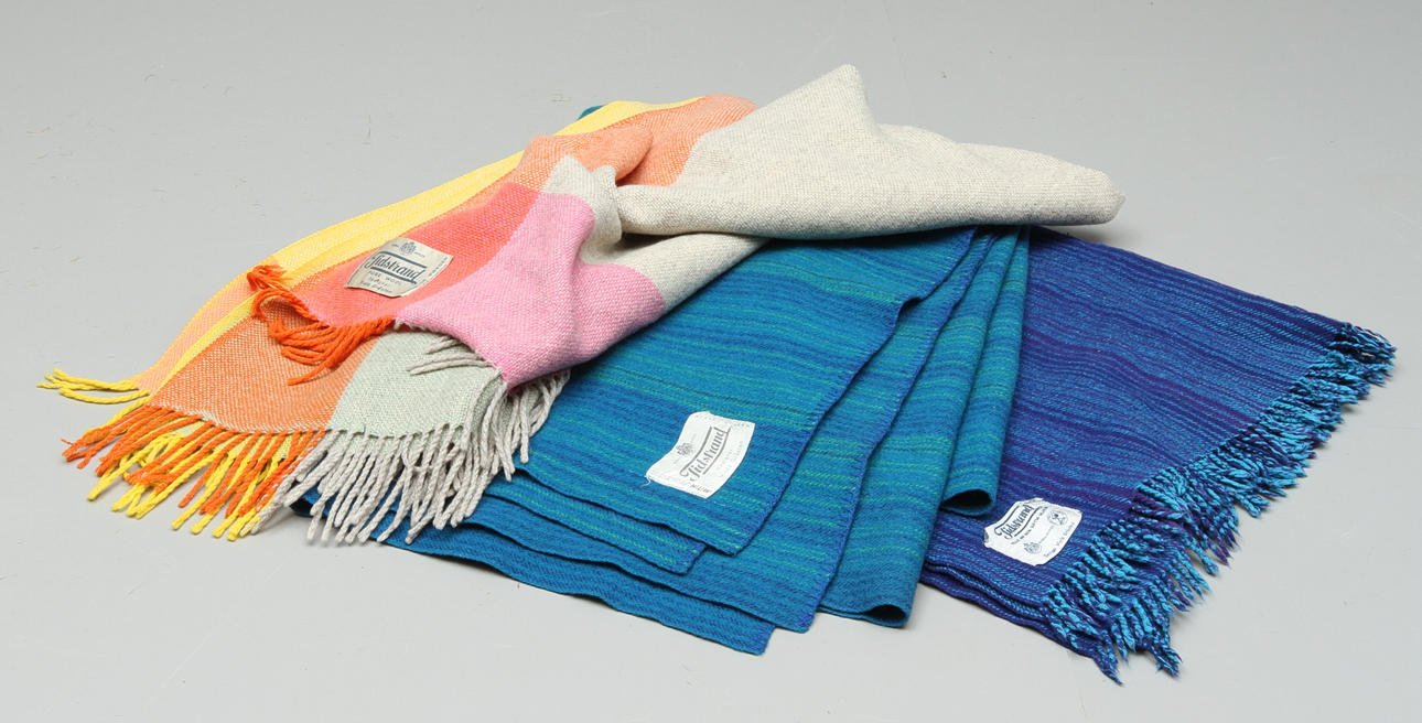 FILTAR, 3 st, design Viola Gråsten för Tidstrands. 1900-tal.