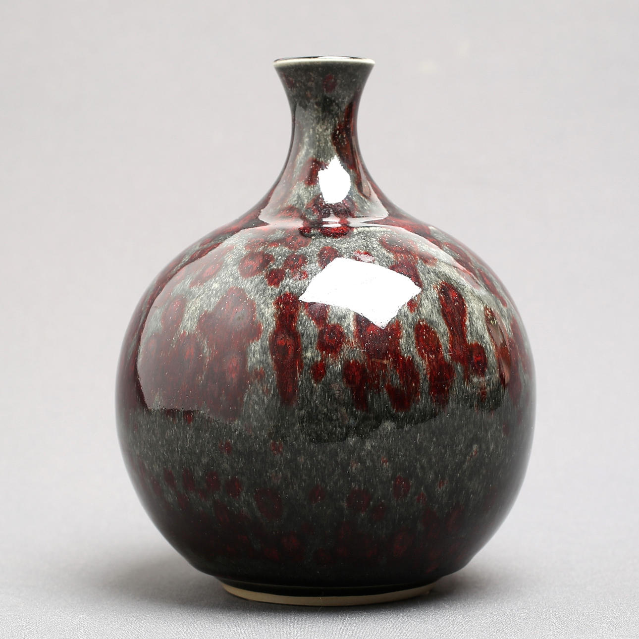 SVEN HOFVERBERG. Vase, Steingut, Stempel signiert SH