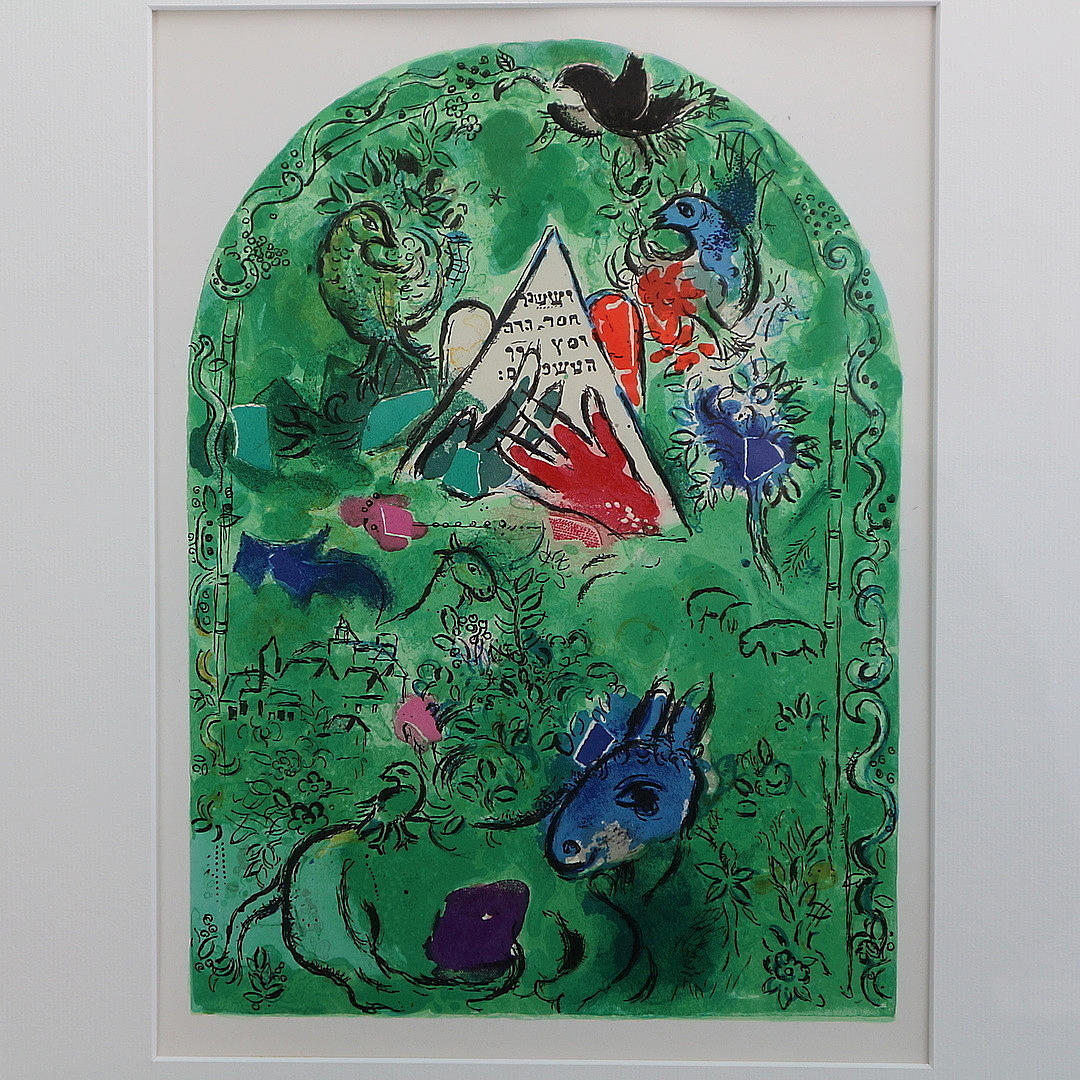 MARC CHAGALL. FÄRGLITOGRAFI.