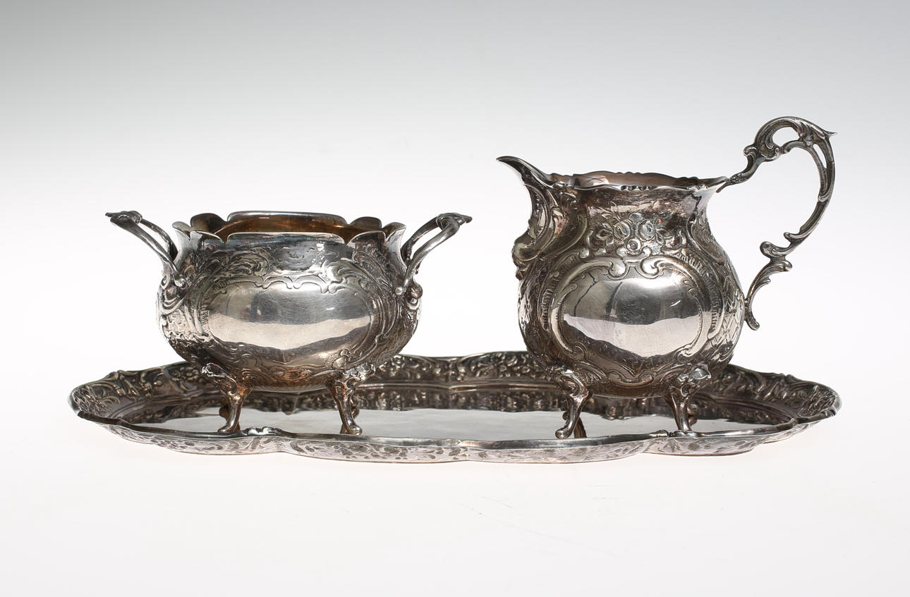 SILVERUPPSATS, 3 delar.