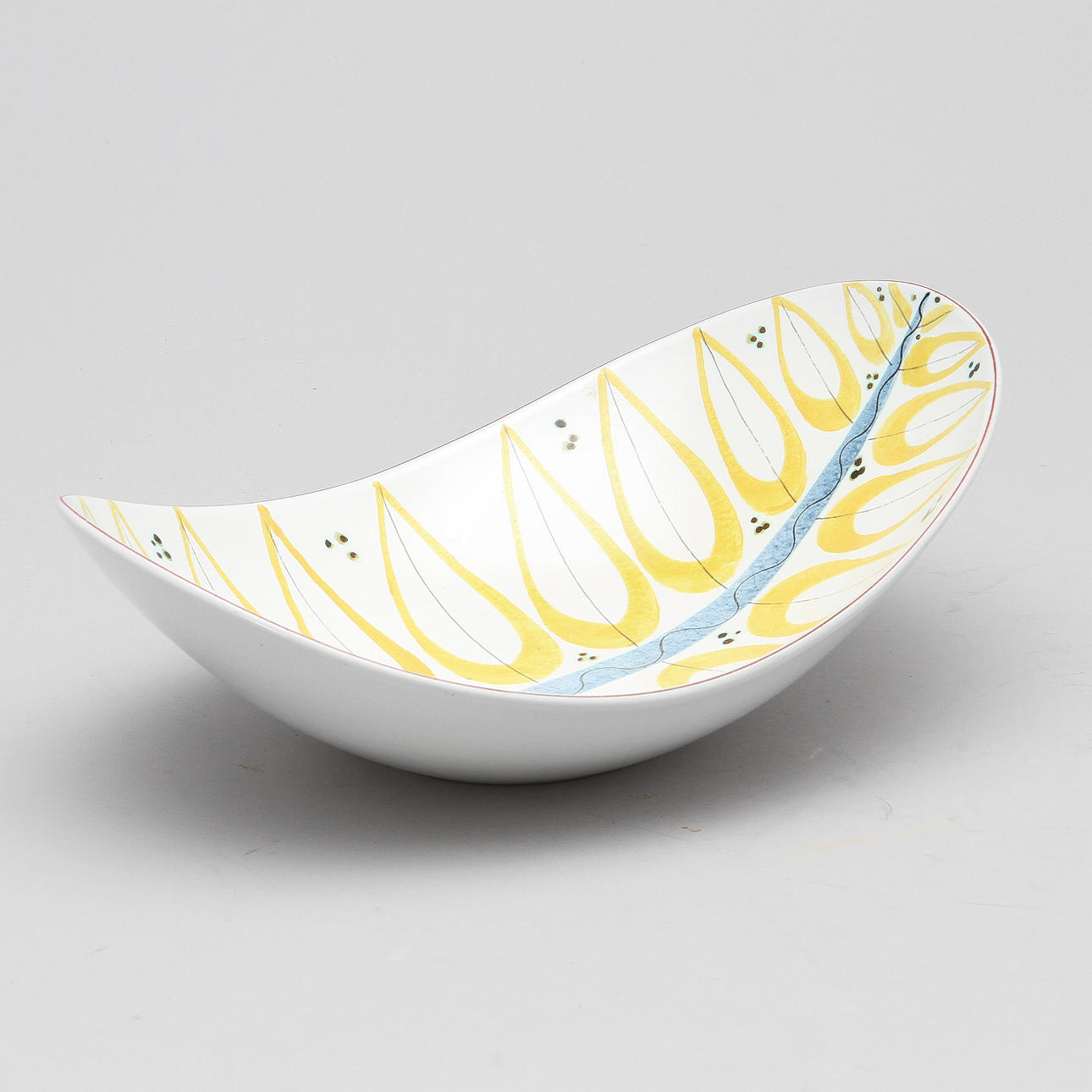 SKÅL, fajans,Stig Lindberg, Gustavsberg Studio.