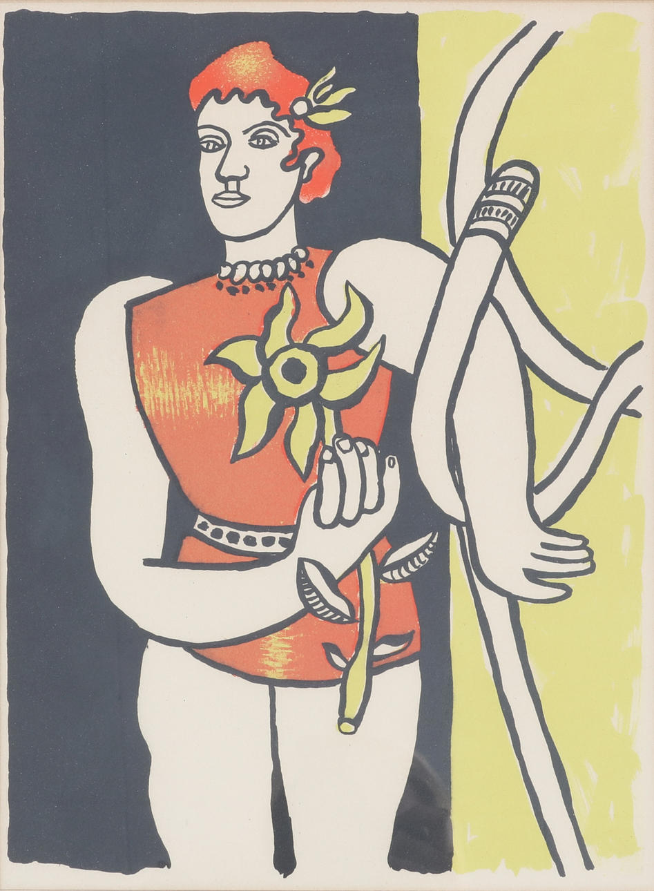 FERNAND LÉGER. litografi.
