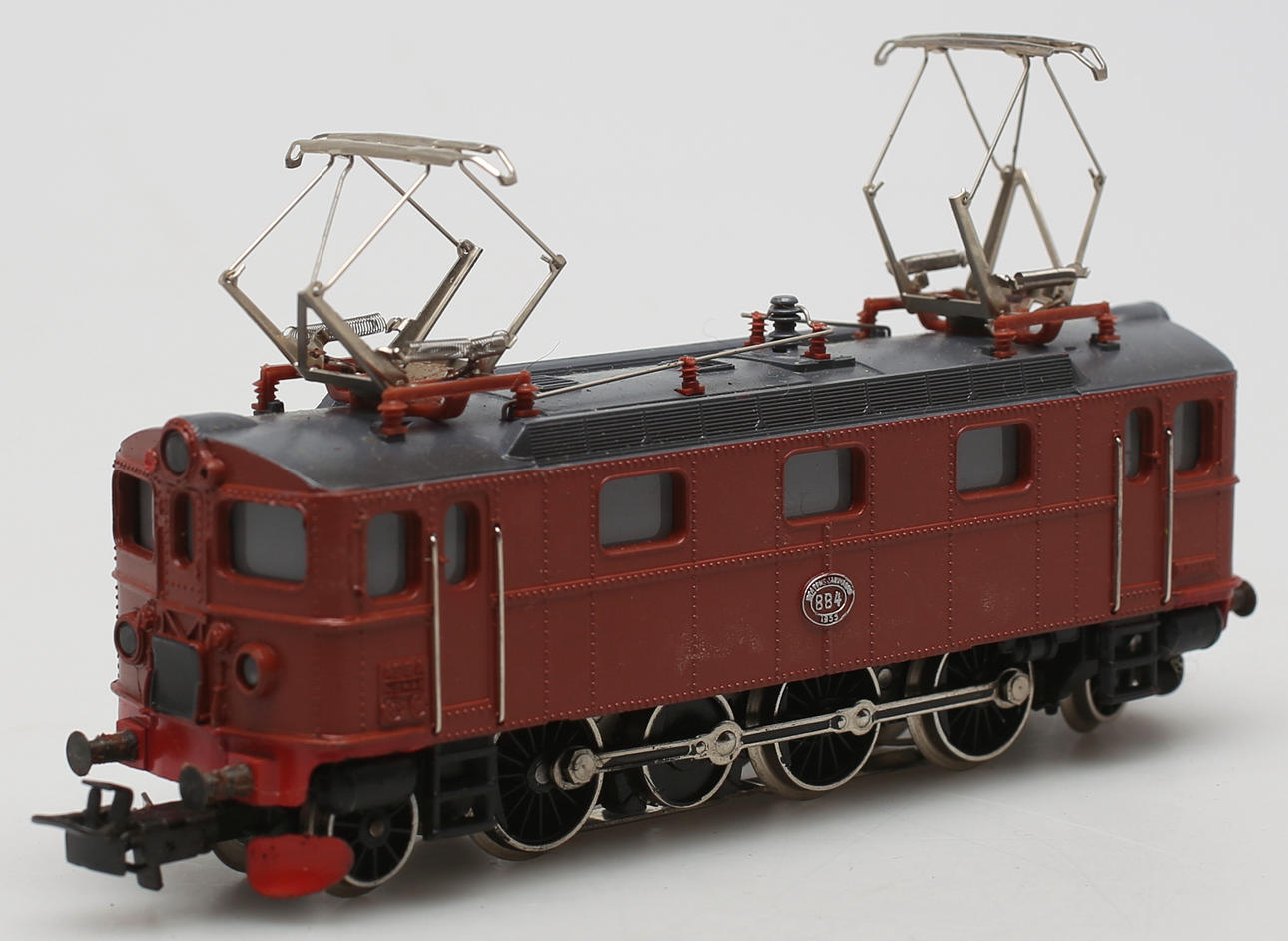 MODELLTÅG MÄRKLIN ellok 884, Statens järnvägar 1955 i originalkartong.