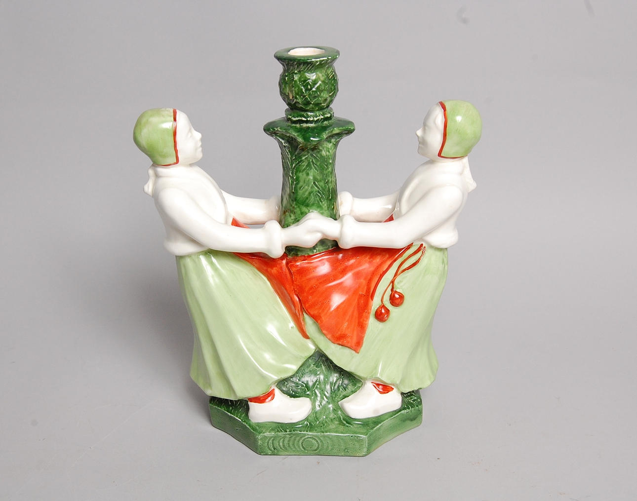 LJUSSTAKE, porslin, Hilma Persson, Rörstrand, 1900-talets början.