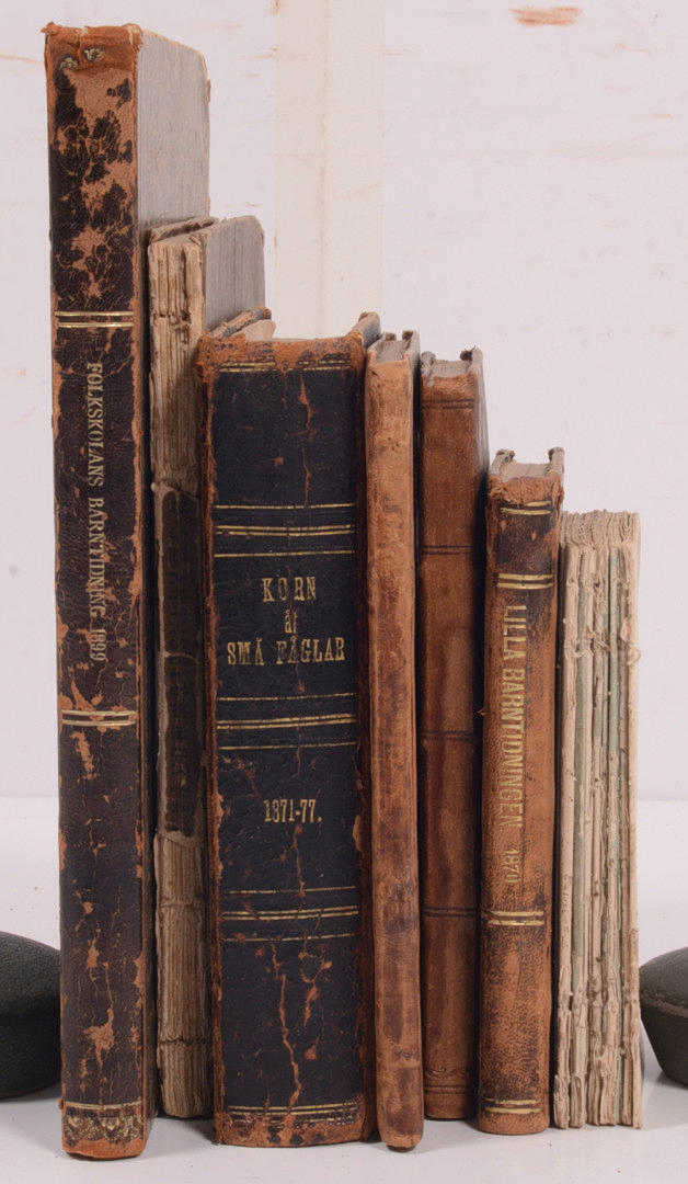 Børneblade 1800-tallet. 7 bind.