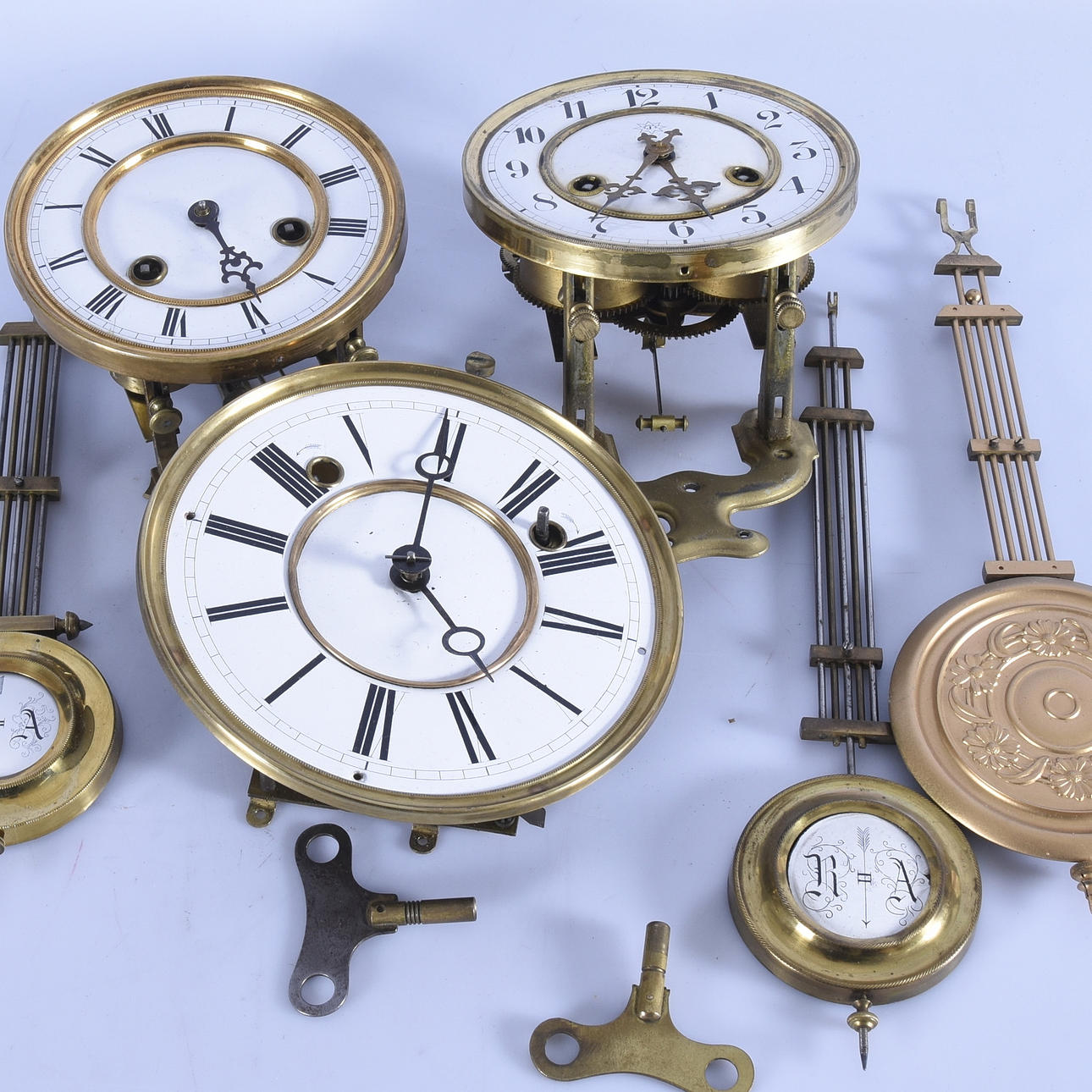 URVERK, 3-stycken, Junghans mm.