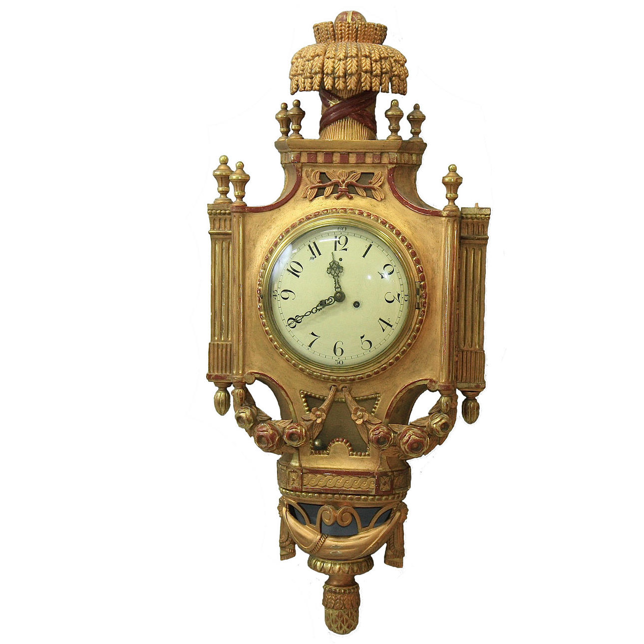 PÉNDULO DE PARED, Gustaviansk.